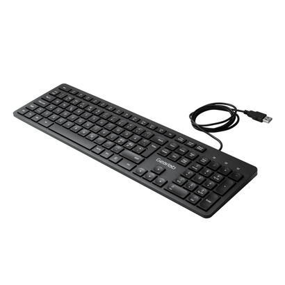 estuff-glb211102-teclado-oficina-usb-qwerty-nordico-negro