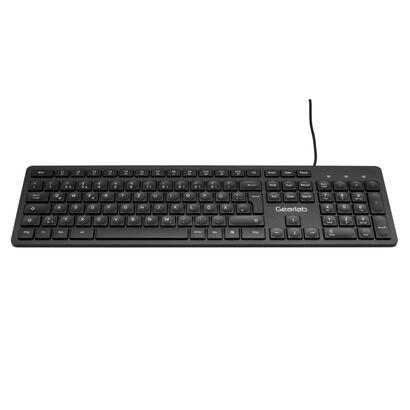 gearlab-glb211402-teclado-usb-qwertz-aleman-negro