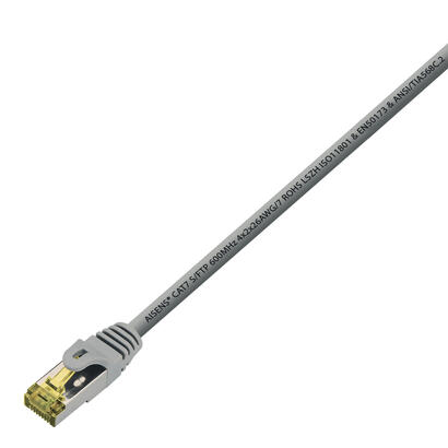 aisens-cable-de-red-rj45-lszh-cat7-600-mhz-sftp-pimf-awg26-1m-gris