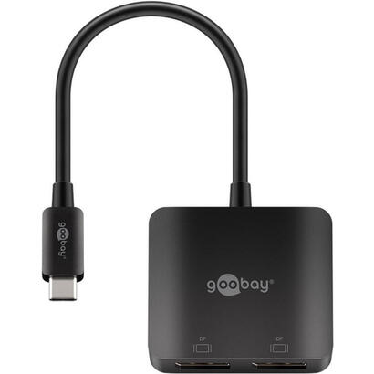 goobay-adaptador-usb-c-40-2x-displayport-60171