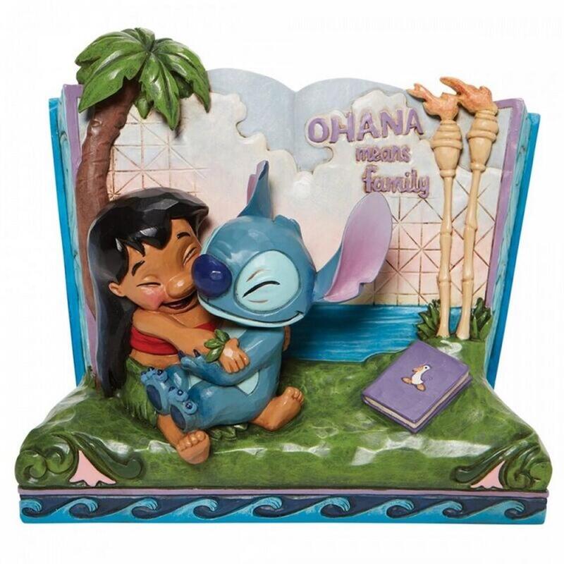 figura-decorativa-enesco-disney-lilo-stitch-libro-ohana