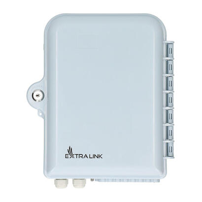 extralink-emma-16-core-fiber-optic-terminal-box-white