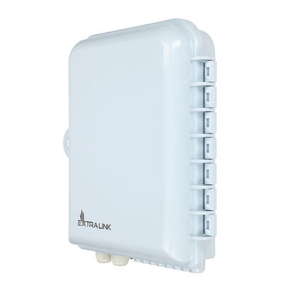 extralink-emma-16-core-fiber-optic-terminal-box-white