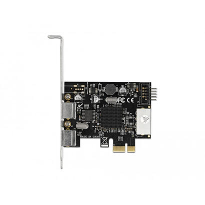 delock-tarjeta-pci-express-x1-a-2-x-ps2-y-cabezal-de-pines-usb-factor-de-forma-de-bajo-perfil