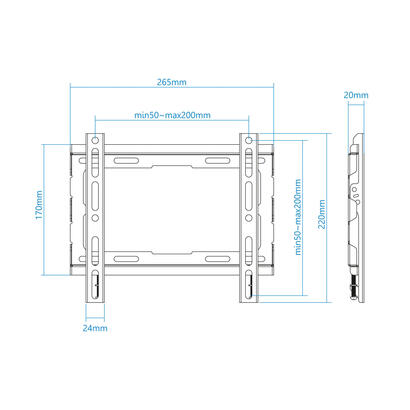 tooq-soporte-fijo-de-pared-para-tv-de-23-43-peso-max-45kg-vesa-200x200mm