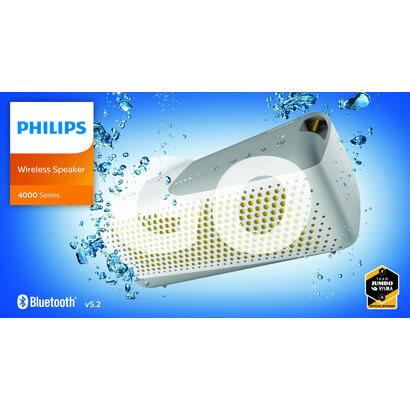 philips-wireless-speaker-altavoz-monofonico-portatil-blanco-10-w-go-sports-bluetooth-speaker-12-hr-white