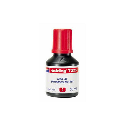 edding-frasco-de-tinta-t25-para-rotulador-permanente-30ml-rojo
