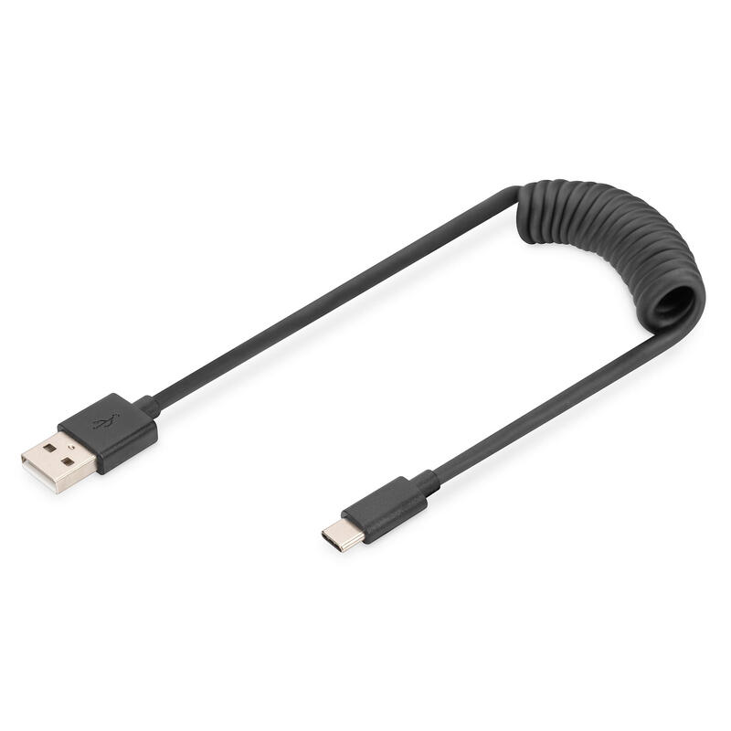 digitus-spiralkabel-usb-a-usb-c-1m-usb-a-usb-c-negro