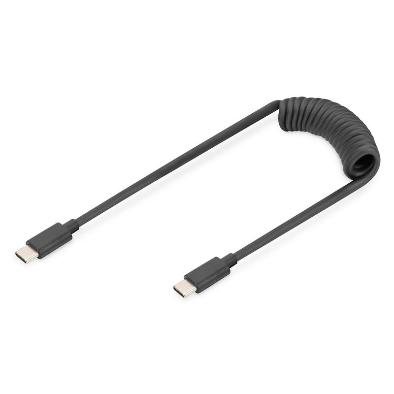 digitus-cable-de-espiral-usb-c-usb-c-1m-usb-c-usb-c-negro