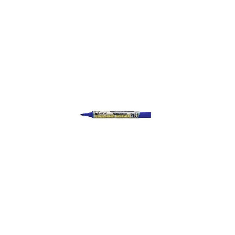 pentel-maxiflo-nlf50-rotulador-permanente-punta-bala-azul
