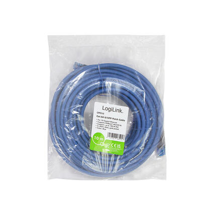 logilink-cable-de-red-cat6a-uutp-premium-azul-1000m-10gpoe