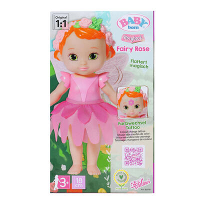 muneca-zapf-creation-baby-born-storybook-fairy-rose-18cm-833797