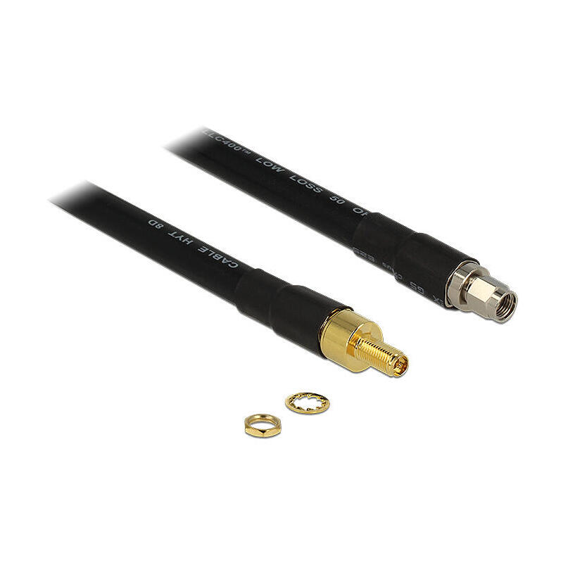 delock-cable-de-antena-rp-sma-macho-rp-sma-hembra-cfd400-llc400-2-m-low-loss
