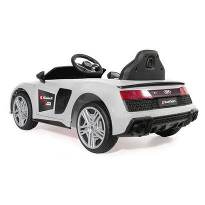 jamara-correpasillos-audi-r8-spyder-18v-einhell-power-xchange-blanco