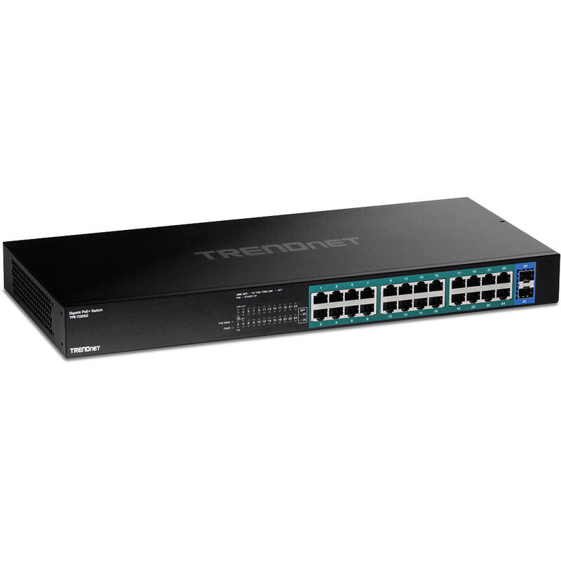 trendnet-26-port-gigabit-poe-switch-380w-tpe-tg262 trendnet-26-port-gigabit-poe-switch-380w-tpe-tg262