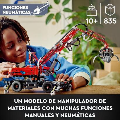 lego-42144-technic-manipuladora-de-materiales-con-funciones-neumaticas-y-manuales