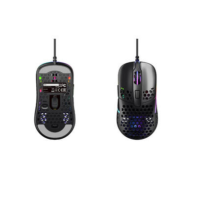 xtrfy-m42w-rgb-black-raton-ambidextro-usb-tipo-a-optico-16000-dpi