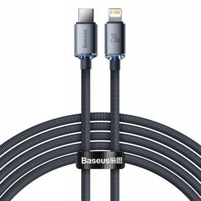 kabel-usb-c-do-lightning-baseus-crystal-shine-20w-pd-2m-negro