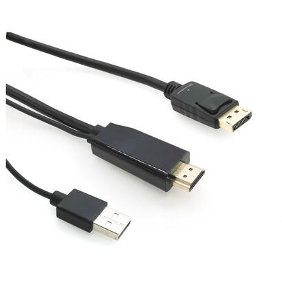 microconnect-hdmi-dp-con3-adaptador-de-cable-de-video-3-m-hdmi-tipo-a-estandar-displayport-negro