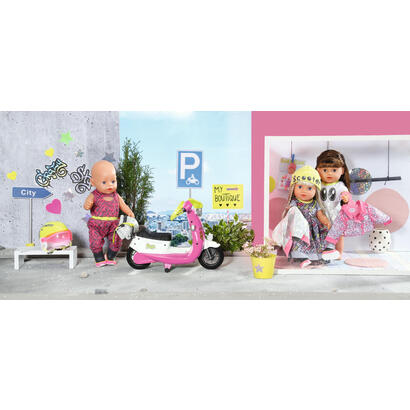 zapf-creation-baby-born-city-scooter-casco-43-cm-accesorios-para-munecas-830239