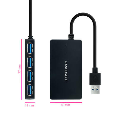 nanocable-hub-usb-a-30-con-4x-usb-a-30-cable-de-015m