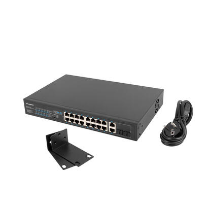 switch-lanberg-16x-100mb-poe2x-1gb1x-sfp-rack-no-gestionado-10-y-19-gigabit-ethernet-150w
