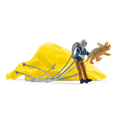 schleich-rescate-de-dinosaurios-dino-paracaidas-41471