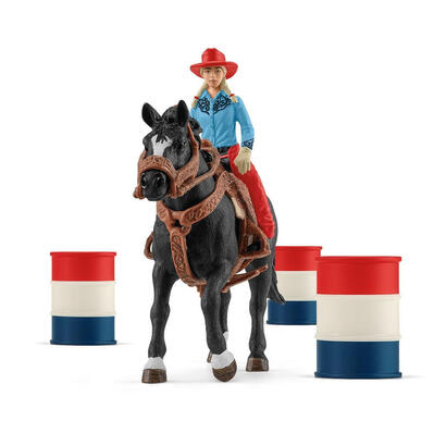 figura-de-juego-farm-world-barrel-racing-mit-cowgirl-spielfigur-42576