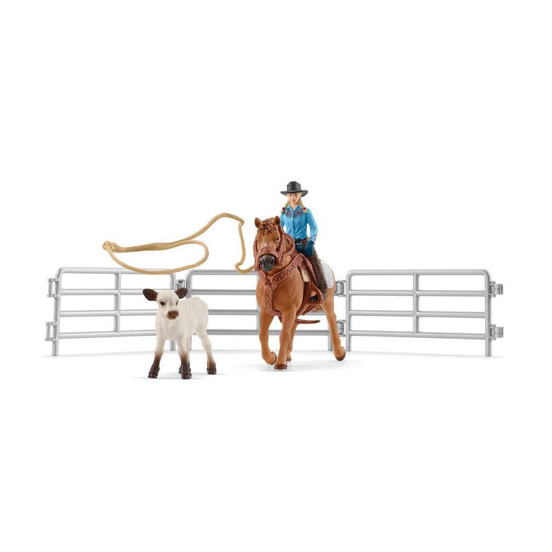 figura-de-juego-schleich-farm-world-team-roping-mit-cowgirl-spielfigur-42577