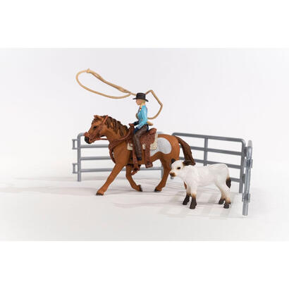 figura-de-juego-schleich-farm-world-team-roping-mit-cowgirl-spielfigur-42577