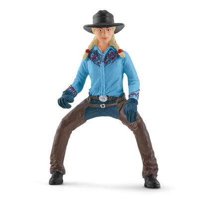 figura-de-juego-schleich-farm-world-team-roping-mit-cowgirl-spielfigur-42577