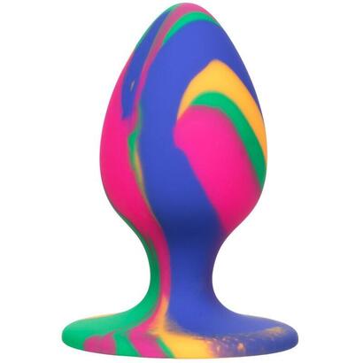 calexotics-cheeky-medium-tie-dye-plug-anal