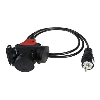 triple-aereo-de-caucho-negro-con-clavija-48mm-y-2m-de-cable-ttl-bipolar-5586cob-solera