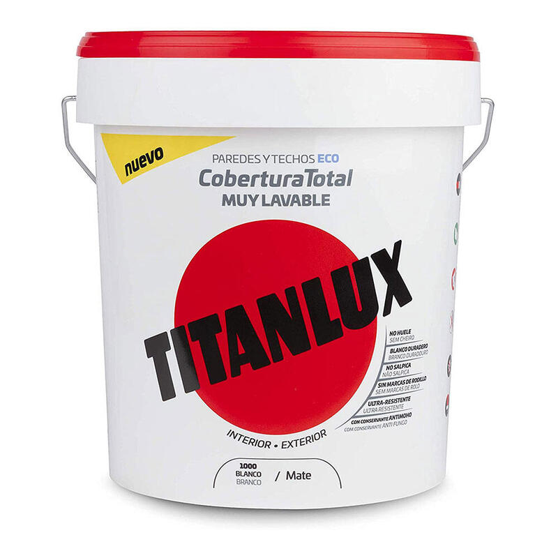 pintura-plastica-lavable-mate-interior-exterior-cobertura-total-blanco-15l-titanlux-06t100015 pintura-plastica-lavable-mate-interior-exterior-cobertura-total-blanco-15l-titanlux-06t100015