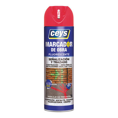 ceys-marcador-obra-rojo-500ml-908001