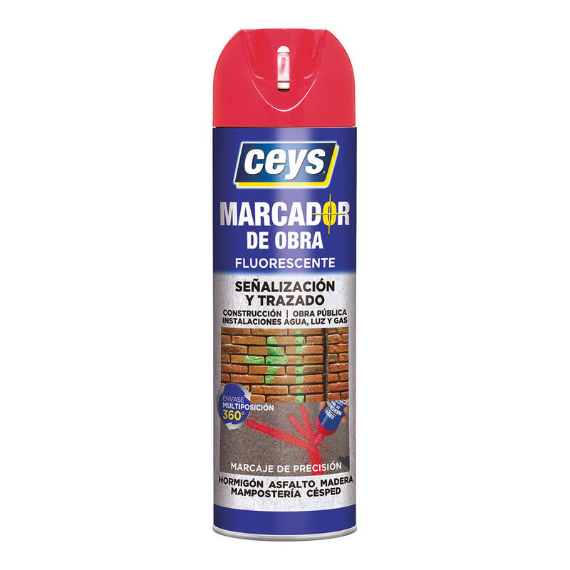 ceys-marcador-obra-rojo-500ml-908001