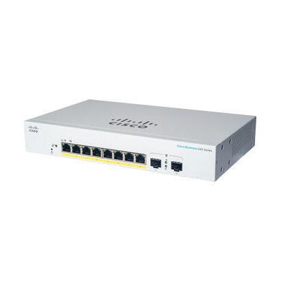 cisco-cbs220-8p-e-2g-eu-switch-gestionado-l2-gigabit-ethernet-101001000-energia-sobre-ethernet-poe-blanco