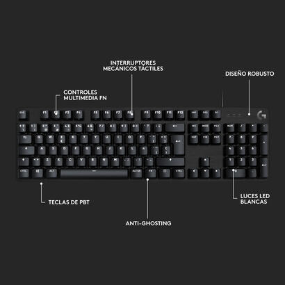 teclado-espanol-logitech-g-g413-se-usb-qwerty-negro