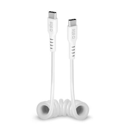 sbs-tecabletypccs1w-cable-usb-1-m-usb-32-gen-1-31-gen-1-usb-c-blanco