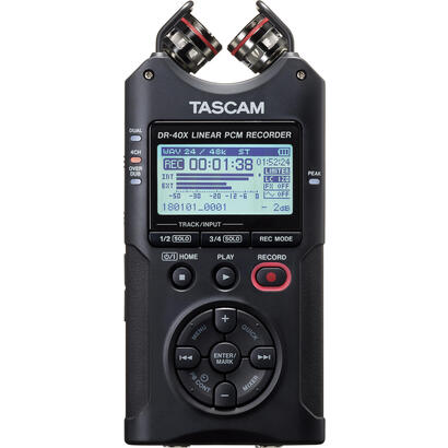 tascam-dr-40x-dictaphone-flash-card-black
