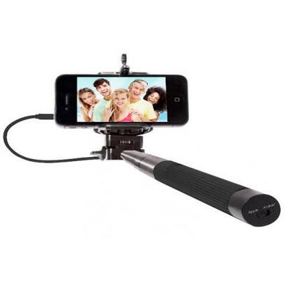thumbs-up-clickstk-soporte-selfie-smartphone-negro-acero-inoxidable