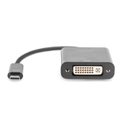 digitus-adaptador-usb-tipo-c-dvi-10cm-negro