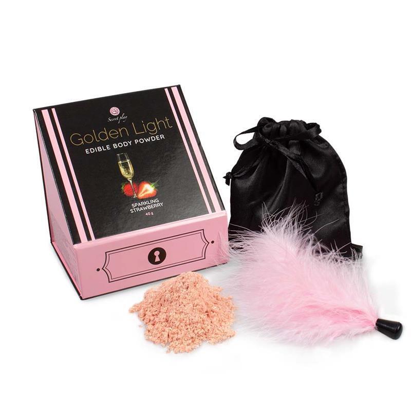 secretplay-golden-light-kit-polvos-comestibles-y-pluma-fresas-cava