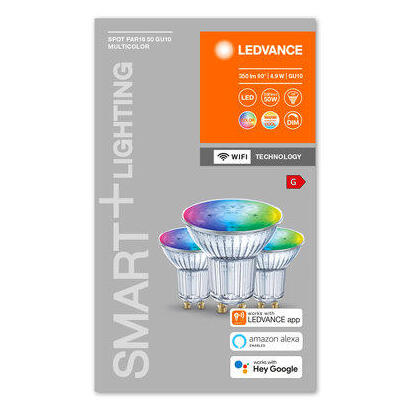 ledvance-smart-wifi-spot-gu10-multicolour-bombilla-inteligente-49-w-plata-wi-fi