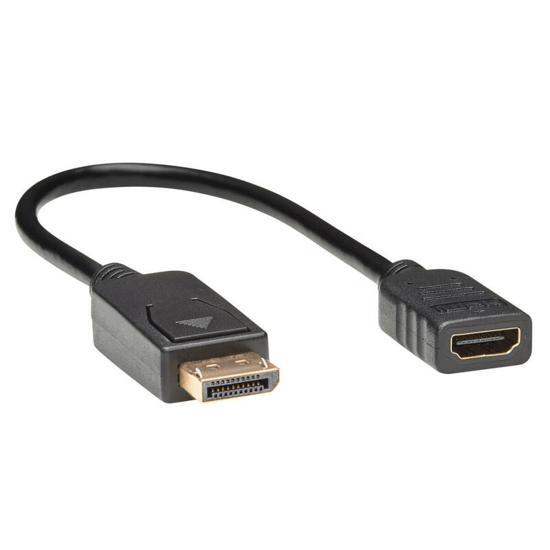 tripp-lite-p136-001-convertidor-adaptador-de-video-displayport-a-hdmi-hdcp-negro-mh-305-cm-1-pie-