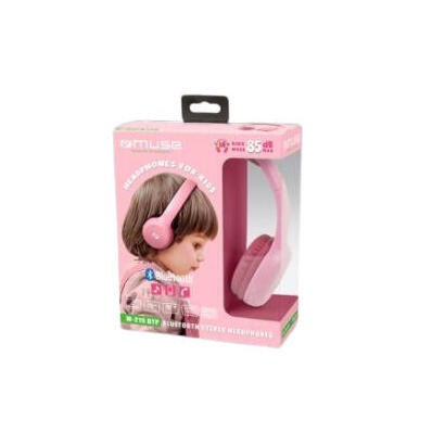 muse-bluetooth-stereo-kids-headphones-m-215btp-over-ear-inalambrico-rosa