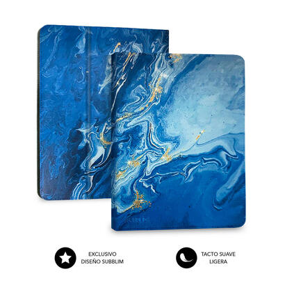 funda-teclado-tablet-keytab-pro-bt-marmol-azul-subblim