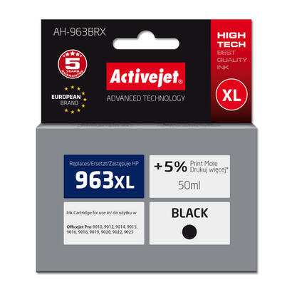 activejet-tinta-ah-963brx-para-impresoras-hp-recambio-hp-963xl-3ja30ae-premium-2100-paginas-negro