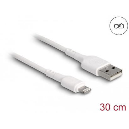 delock-cable-de-carga-usb-para-iphone-ipad-ipod-blanco-30-cm