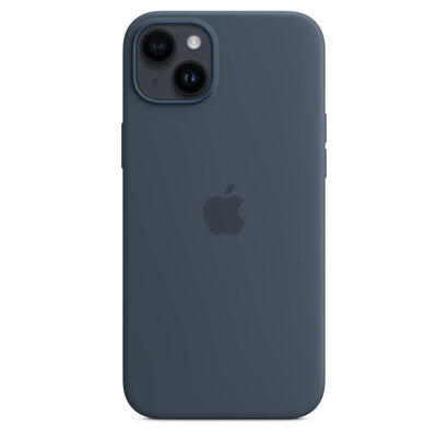 apple-funda-iphone-14-plus-silicone-case-con-magsafe-storm-blue